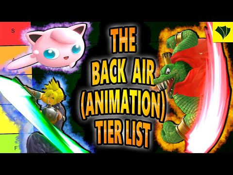 Ranking EVERY Back Air Animation in Smash Ultimate