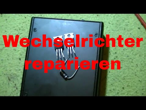 Wechselrichter reparieren Diagnose der defekten Bauteile - eflose #856