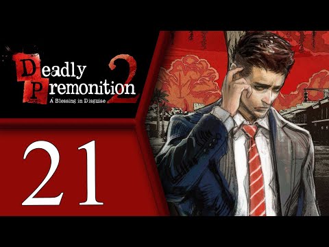 Deadly Premonition playthrough pt21 - FINALLY Coffee! What a View...And Riverboad Unlocking