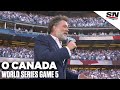 Rufus Wainwright's "O Canada" Ahead of World Series Game 5 Will Fire You Up