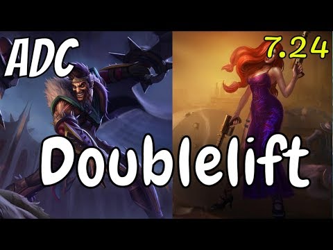 DOUBLELIFT Draven vs Miss Fortune Bot Stream Gameplay Season 8