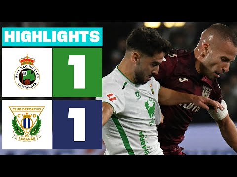 R. RACING CLUB 1 - 1 CD LEGANÉS | RESUMEN LALIGA HYPERMOTION