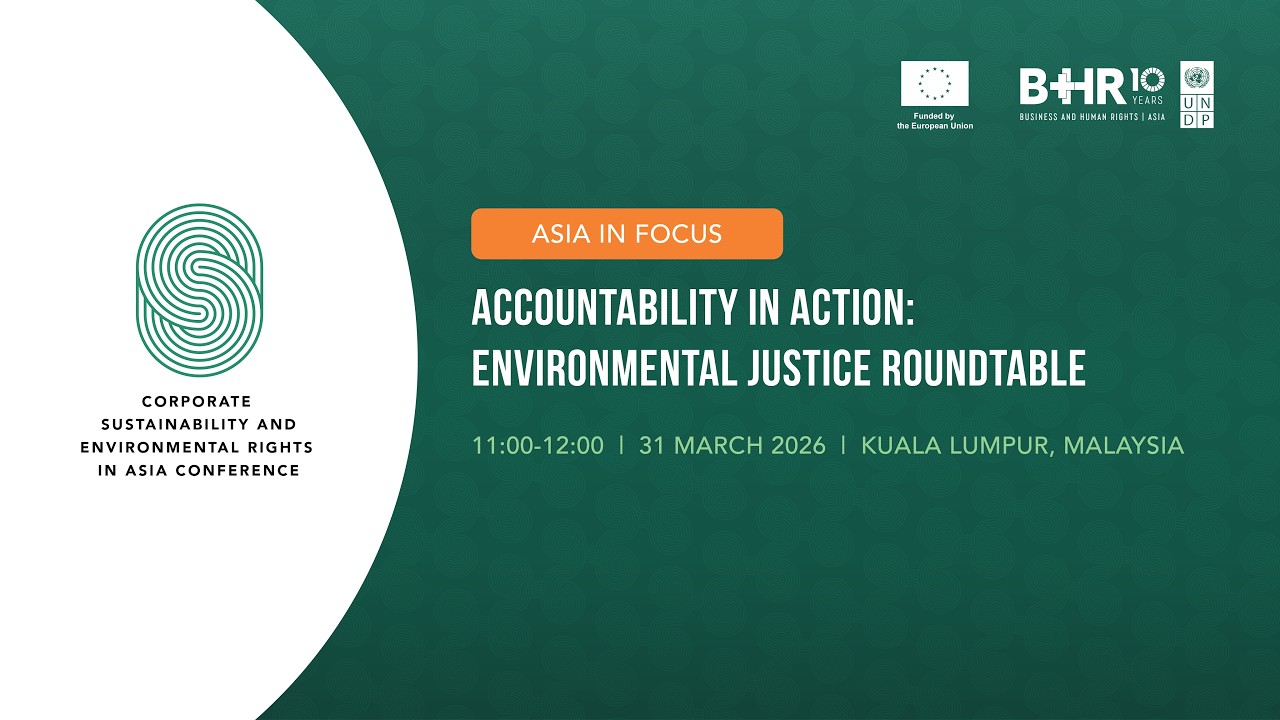 Accountability in Action: Environmental justice roundtable