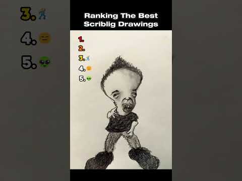 Ranking The Best Scriblig Drawings (Part 46) #ranking #funny #drawing