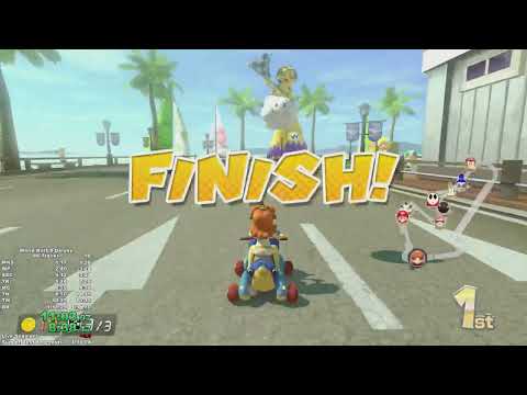 Mario Kart 8 Deluxe 200cc 48 Tracks Items (1:30:59)