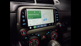 Chevrolet Camaro 2010 2011 2012 2013 2014 2015 GROM VLine VL2 CarPlay Android Auto System Install