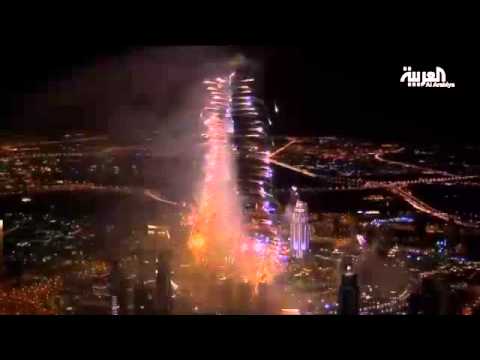 دبي تطوي عام 2013 بأكبر احتفالية ألعاب نارية بالعالم 
