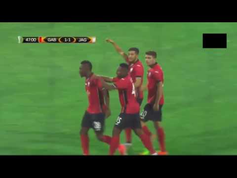 FK Gabala - Jagiellonia Białystok 1-1 BRAMKI