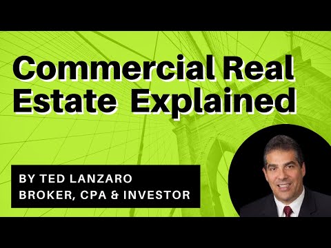 Commercial Real Estate Sales Explained by Ted Lanzaro, Broker and CPA — video