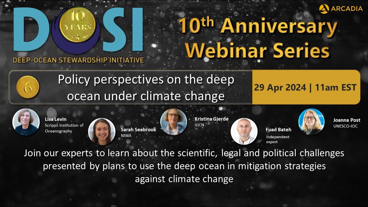 Policy Perspectives on the Deep Ocean under Climate Change