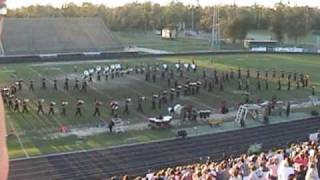 preview picture of video 'Baytown Robert E Lee Band 2009 Region X Marching Contest'