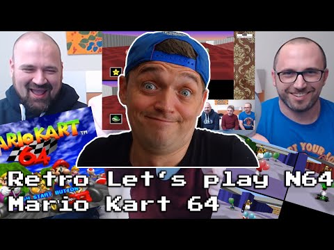 Lets play mit Sebastian & Daniel - Mario Kart 64 - N64