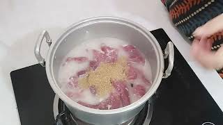 BEEF PROCESSING || HOMEMADE DENDENG BALADO, SIMPLE TO MAKE, DELICIOUS, SOFT AND GOES WITH RICE