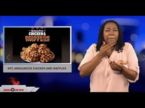 KFC announces chicken and waffles (ASL - 11.12.18)
