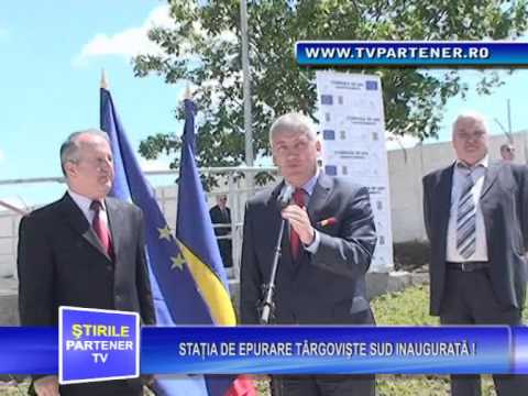 STAŢIA DE EPURARE TÂRGOVIŞTE SUD INAUGURATĂ !