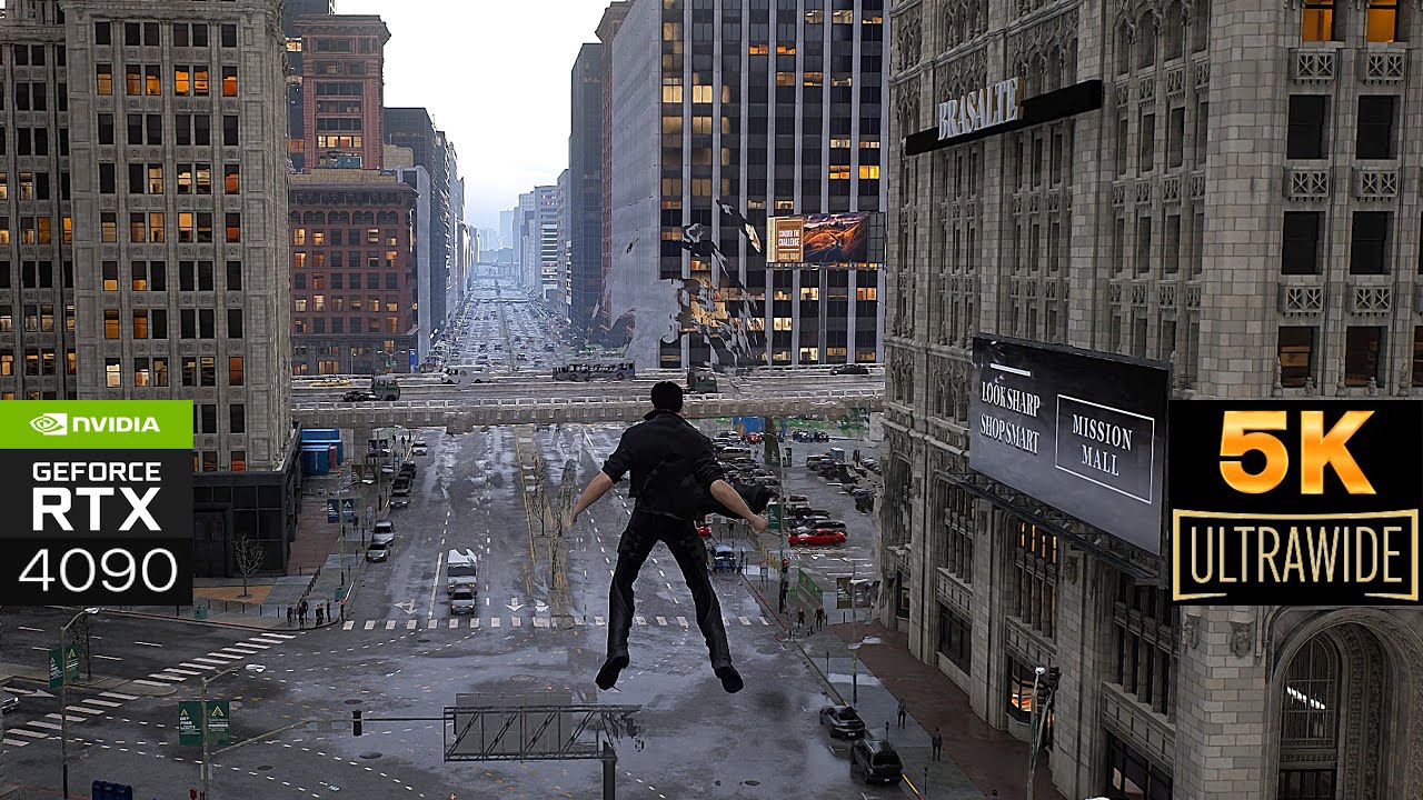 [5K] Unreal Engine 5.2 Matrix Neo Gameplay With ReShade | RTX 4090