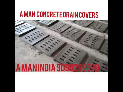 Concrete drain cover manhole cover