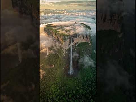 El Monte Roraima es el tepuy montaña tabular más alto de la Sierra de Pacaraima