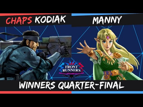 FRONT RUNNERS #4 - Winners Quarters - Manny (Zelda) v Kodiak (Snake) - SSBU
