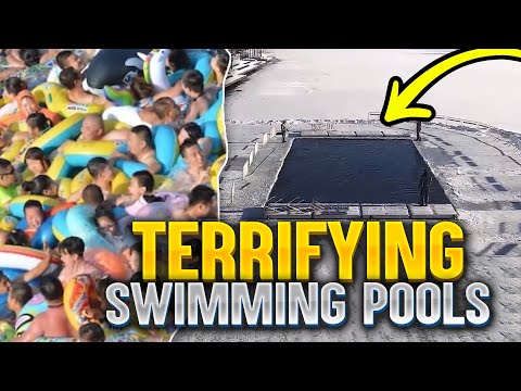 Terrifying Swimming Pools | Top 10 Coolest Stuff 2020