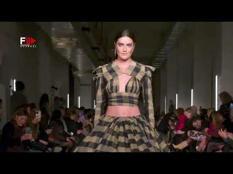 Christian Siriano fall winter 2022-23 fashion show