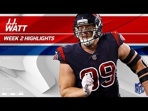 J.J. Watt is Too Strong For the Bengals O-line 💪 | Texans vs. Bengals | NFL Wk 2 Player Highlights