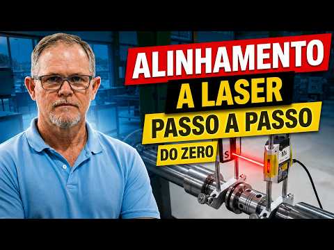 Aprenda a fazer alinhamento a laser do ZERO         #mundodamecanicaindustrial