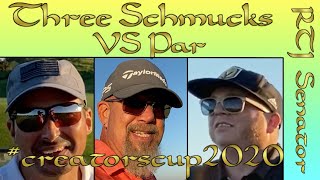 Creators Cup 2020. Three man scramble, part 3. At RTJ Capitol Hill, Senator Course.