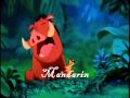 Lion King Can You Feel The Love Tonight One Line Multilanguage Part 1
