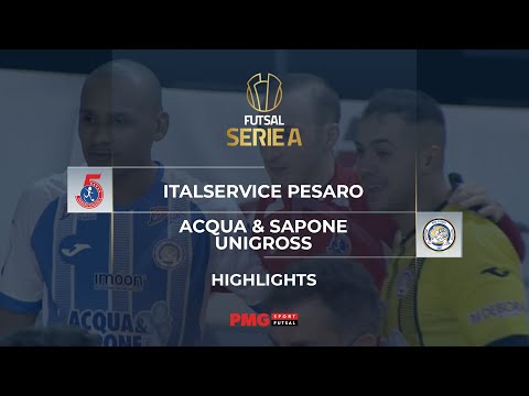 Futsal 20/21 - Italservice Pesaro vs Acqua&Sapone Unigross - Highlights