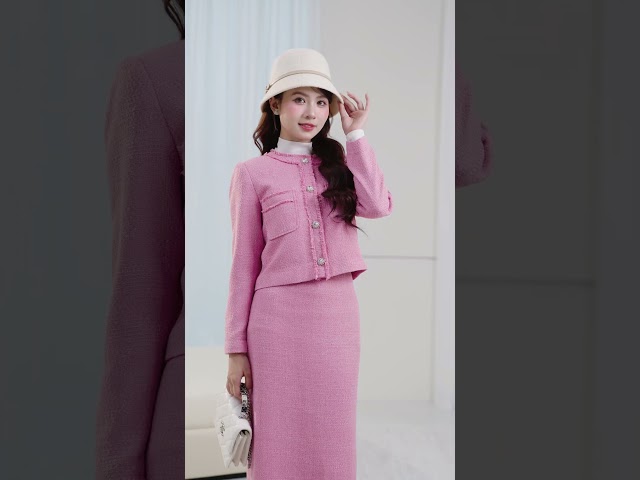 ED13AS360 - Bộ dạ tweed