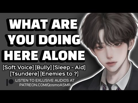 Tsundere Bully Finds You Alone.. [M4F] [Soft Voice] [Boyfriend ASMR] [Audio Roleplay]
