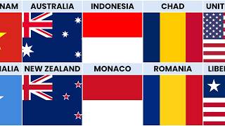Similar Flags From Different Countries