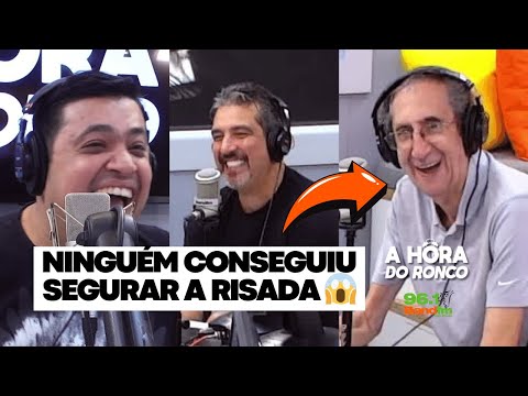 Ninguém se aguentou com essa piada do Ronco - A Hora do Ronco #bandfm #ahoradoronco