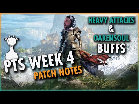 Oakensoul + Heavy Attacks Buffed | vMA Staff Reworked | Week 4 PTS Patch Notes | Lost Depths ESO