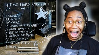 BILLIE EILISH- HIT ME HARD & SOFT (FULL ALBUM) TRACKLIST REACTION!!!