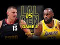 Los Angeles Lakers vs Denver Nuggets Game 2 Full Highlights | 2024 WCR1 | FreeDawkins