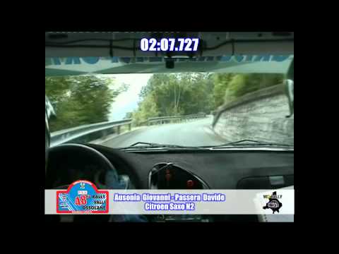Ausonia/Passera Citroen Saxo N2 - 48° Rally Valli Ossolane - Doppio jolly! - www.vcorally.it