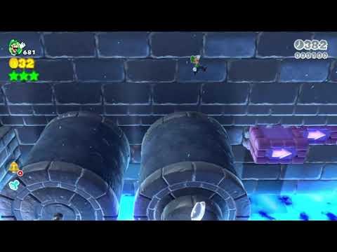 Super Mario 3D World (Switch) 7-4 Itemless Speedrun - Time: 27 (WR)