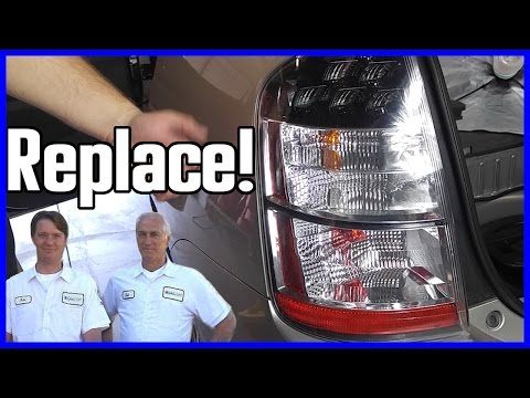 How to Replace a Brake Light Toyota Prius 2003-2009 Gen II XW20