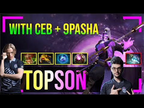 Topson Void Spirit  Mid | With Ceb DarkSeer + 9pahsa Treant - Dota 2 Ranked Gameplay 7.23