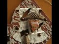 White Stone Metal Glass Macrame Wall Hanging Decor from Tina's Sedona