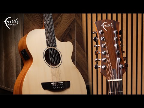 Faith Naked Venus Cutaway 12-String 2025 - Natural | Reverb Canada