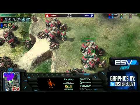 ESV Korean Weekly Season 3 - Week 1 Day 1 - FXOTheBest[T] VS TSL_HyuN[Z] - Game 2 - Part 1 - 1 / 2