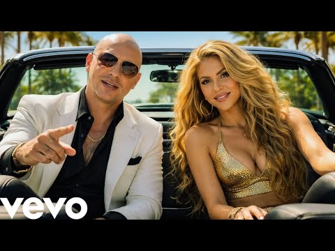 Pitbull ft Shakira -  Neon Tambourine (Official Remix Video 2026)
