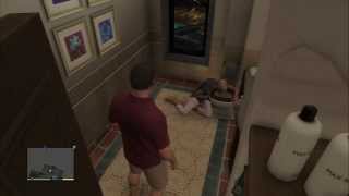 Grand Theft Auto V - Tracy De Santa Vomiting / Puk