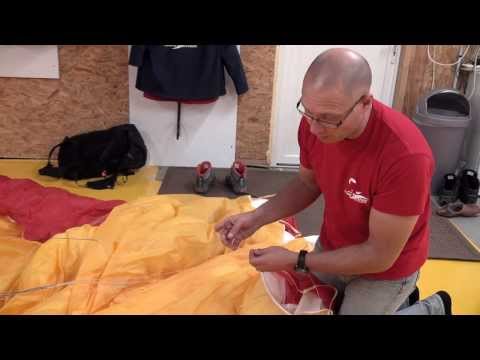 comment reparer une voile de kite
