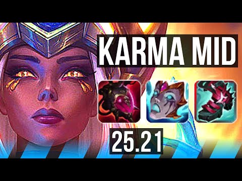 KARMA vs ZOE (MID) | 6/2/16 | EUW Diamond | 25.21