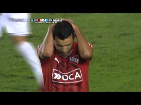 Gran respuesta de Olave. Independiente 1 - Belgrano 1. Liguilla Pre Libertadores 2015. FPT