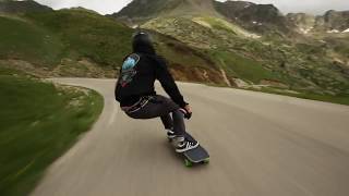 Raw Run  Race Against the Storm with Downhill Longboard | Watch and Enjoy
